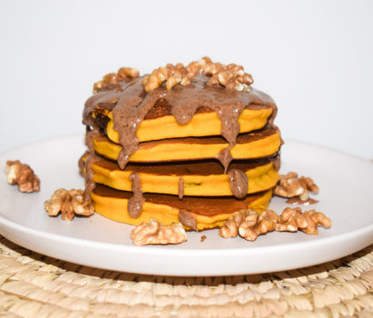 Pumpkin pancakes