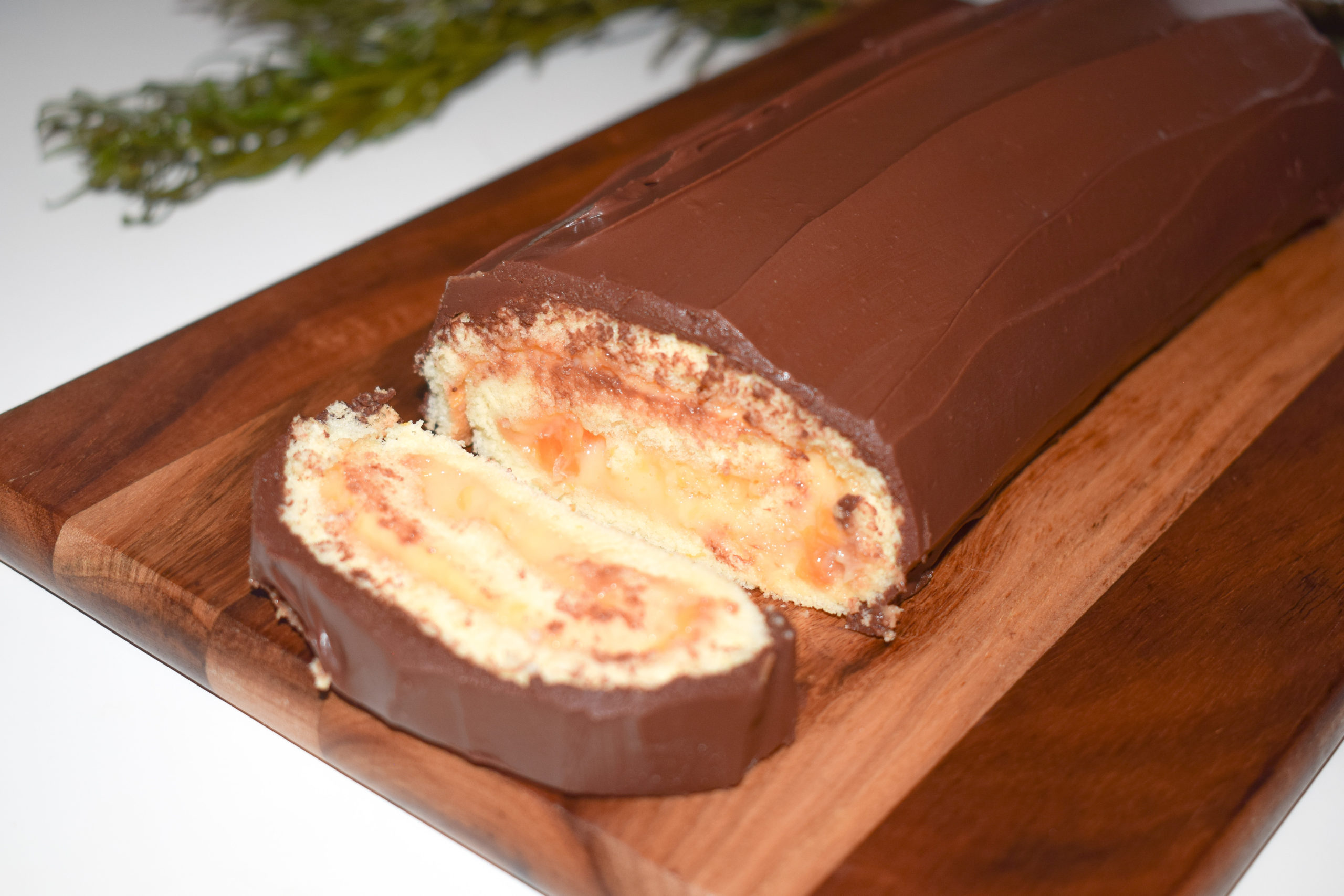 Bûche chocolat clémentine - La Cuisine de Wattoote
